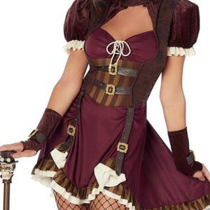 Spirit Halloween Women's Steampunk Costume, Size Small